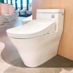 Bồn cầu TOTO CW166RB#XW 1 khối, nắp điện tử TCF34320GAA dòng S5 - Ảnh 2