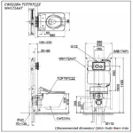 Bồn cầu TOTO CW522EA#NW1 treo tường (giấu dây), nắp điện tử TCF797C2Z - Ảnh 6
