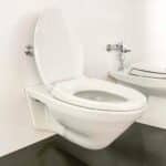 Bồn cầu TOTO CW550#XW/ TC393VS#W/ HTS153S/ TV150NSV6J treo tường (thoát ngang), nắp êm TC393VS - Ảnh 4