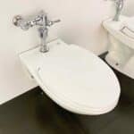 Bồn cầu TOTO CW550#XW/ TC393VS#W/ HTS153S/ TV150NSV6J treo tường (thoát ngang), nắp êm TC393VS - Ảnh 2