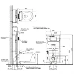 Bồn cầu TOTO CW553#XW/TCF34320GAA#NW1/WH172A/MB170P#SS treo tường - Ảnh 15