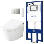Bồn cầu TOTO CW553#XW treo tường, nắp điện tử TCF34320GAA