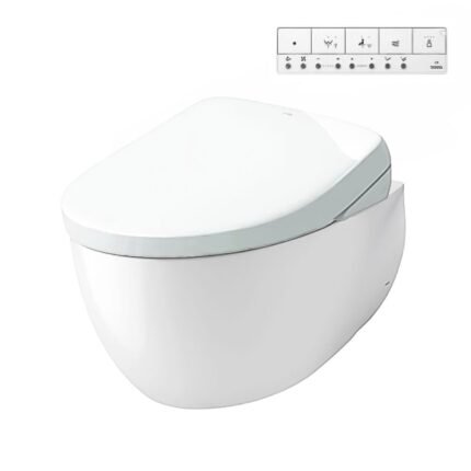 Bồn cầu TOTO CW812REA#W/ WH172AAT/ TCA546/ MB174P#SS treo tường (giấu dây), nắp điện tử TCF47360GAA