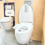 Bồn cầu TOTO CW812REA#W/TCF23460AAA/WH172AT/TCA465/MB174P#SS treo tường (giấu dây) - Ảnh 4