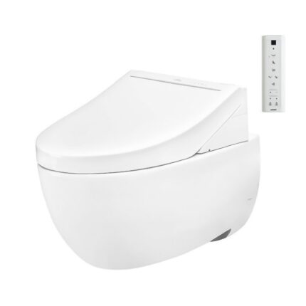 Bồn cầu TOTO CW812RA#W/ WH172A/ MB174P#SS treo tường, nắp điện tử TCF23410AAA