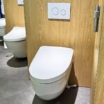 Bồn cầu TOTO CW812RA#W/ WH172A/ MB174P#SS treo tường, nắp điện tử TCF4911EZ - Ảnh 4