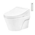 Bồn cầu TOTO CW822RA#W treo tường, nắp điện tử TCF4911EZ