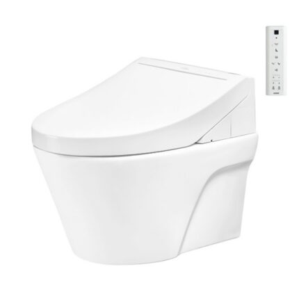 Bồn cầu TOTO CW822RA#W treo tường, nắp điện tử TCF4911EZ