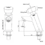 Vòi lavabo TOTO DL102 cảm ứng (bán tự động) - Ảnh 6