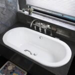 Bồn tắm TOTO FBYN1710CPE#W/ TVBF412/ DB505R-3B dạng xây, kèm ống thải TVBF412 - Ảnh 2