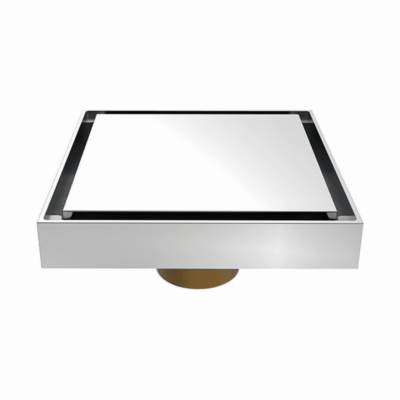 Phễu thoát sàn INAX FDV-10F (FDV10F) vuông 100x100 mm, (Ø90)