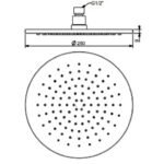 Bát sen American Standard FFASS036  tròn 250mm dòng EasySET - Ảnh 2