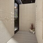 Gạch kiến trúc INAX HAL-20BR/ HB-2 bộ sưu tập HOSOWARI BORDER RANDOM - Ảnh 3