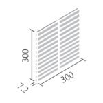 Gạch kiến trúc INAX-1525/ EAC-1 bộ sưu tập EAC-EARTH COLOR BORDER - Ảnh 3