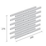 Gạch kiến trúc INAX-20B/ STB-1 bộ sưu tập I-CONCEPT STRIPE BORDER - Ảnh 3