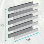 Gạch kiến trúc INAX-30B/ TKB-1 bộ sưu tập TAKEBORDER - Ảnh 4