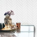 Gạch kiến trúc INAX-325/ FBM-1 bộ sưu tập FISHBONE MOSAIC - Ảnh 3