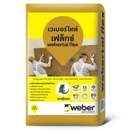 Keo dán gạch Webertai flex xám