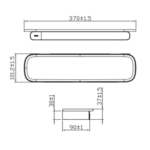 Kệ gương INAX KFS-949VB (KFS949VB) S Series - Ảnh 4