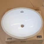 Chậu rửa mặt lavabo INAX L-2293V/ BW1 (L2293V) âm bàn - Ảnh 4