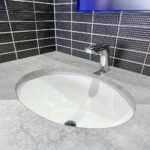 Chậu rửa mặt lavabo INAX L-2293V/ BW1 (L2293V) âm bàn - Ảnh 3