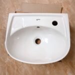 Chậu rửa mặt lavabo INAX L-280V/ BW1 (L280V) treo tường - Ảnh 2