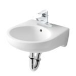 Chậu rửa mặt lavabo INAX L-282VEC/ BW1 (L282VEC) treo tường 3 lỗ