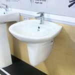 Chân treo lavavo INAX L-284VC/ BW1 (L284VC) treo tường - Ảnh 3