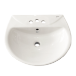 Chậu rửa mặt lavabo INAX L-285VEC/ BW1 (L285VEC) treo tường 3 lỗ