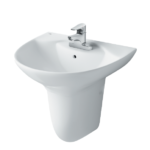 Chậu rửa mặt lavabo INAX L-288VEC/ BW1 (L288VEC) treo tường 3 lỗ