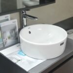 Chậu rửa mặt lavabo INAX L-295V/ BW1 (L295V) đặt bàn - Ảnh 4