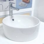 Chậu rửa mặt lavabo INAX L-295V/ BW1 (L295V) đặt bàn - Ảnh 2