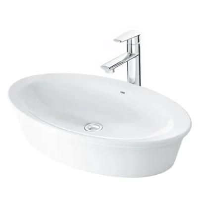 Chậu rửa mặt lavabo INAX L-300V/ BW1 (L300V) đặt bàn