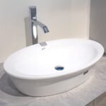 Chậu rửa mặt lavabo INAX L-300V/ BW1 (L300V) đặt bàn - Ảnh 2