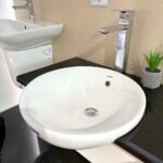 Chậu rửa mặt lavabo INAX AL-333V/ BW1 (AL333V) bán âm - Ảnh 3