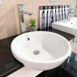 Chậu rửa mặt lavabo INAX AL-333V/ BW1 (AL333V) bán âm - Ảnh 2