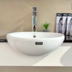 Chậu rửa mặt lavabo INAX AL-333V/ BW1 (AL333V) bán âm - Ảnh 5