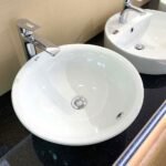 Chậu rửa mặt lavabo INAX AL-445V/ BW1 (AL445V) đặt bàn - Ảnh 2