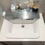Chậu rửa mặt lavabo INAX L-C11A3-AS/ BW1 (LC11A3AS) dương vành, tích hợp chức năng tự động - Ảnh 2
