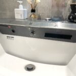 Chậu rửa mặt lavabo INAX L-C11A3-AS/ BW1 (LC11A3AS) dương vành, tích hợp chức năng tự động - Ảnh 5