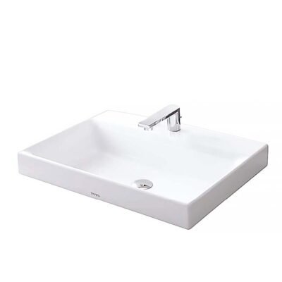 Chậu rửa mặt lavabo TOTO LW1617C#W đặt bàn