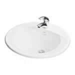Chậu rửa mặt lavabo TOTO L501C#XW dương vành
