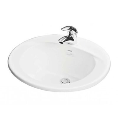 Chậu rửa mặt lavabo TOTO L501C#XW dương vành
