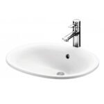 Chậu rửa mặt lavabo TOTO L762#XW dương vành
