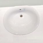 Chậu rửa mặt lavabo TOTO L762#XW dương vành - Ảnh 4