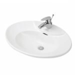 Chậu rửa mặt lavabo TOTO L909C#XW dương vành