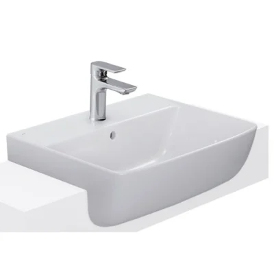 Chậu rửa mặt lavabo INAX L-345VFC/ BW1 (L345VFC) bán âm