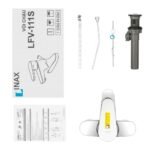 Vòi lavabo INAX LFV-111S (LFV111S) nóng lạnh (vòi chậu 3 lỗ) - Ảnh 2