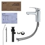 Vòi lavabo INAX LFV-2002S (LFV2002S) nóng lạnh - Ảnh 4