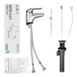 Vòi lavabo INAX LFV-222S (LFV222S) nóng lạnh - Ảnh 5